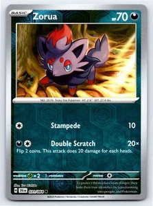 Zorua 031/064 Reverse Holo Shrouded Fable Pokemon Card - NM Near Mint - Picture 1 of 5