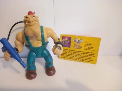 Galoob Biker Mice Da Marte Figura D'Azione Greasepit 1993 - Immagine 1 di 4