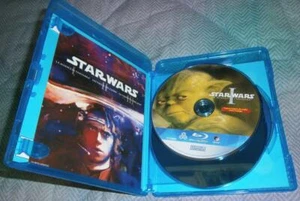 STAR WARS I, II, e III, 3 dischi BLU-RAY; in cofanetto, pari al nuovo - Foto 1 di 3