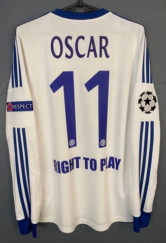 MEN CHELSEA 2013/2014 OSKAR CHAMPIONS LEAGUE SOCCER FOOTBALL SHIRT JERSEY SIZE S Cover