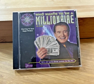 Who Wants to Be a Millionaire CD-ROM PC Mac Game 1999 Jellyvision Regis Philbin - Image 1 of 4