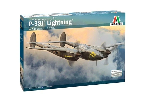 4279805-italeri 1 72 US P-38j Lightning modellismo FAI da te Hobby Colla Ki
