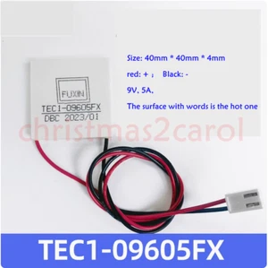 NOWY Chip chłodniczy TEC1-09605FX Moduł chłodnicy Peltiera do lodówki do wina - Zdjęcie 1 z 5