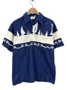 Vintage 80s Hobie Surfing Skating Sailing Shirt Medium - Picture 1 of 7