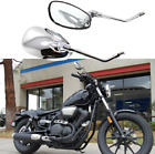 Chrome Motorcycle Side Mirrors 10Mm For 2014-2023 Yamaha Bolt 950 And Scr950