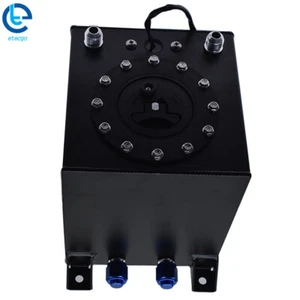 Aluminum Fuel Cells Tanks Fuel Tank Fuel Cell Racing W/ Level Sender 2.5 Gallon - Picture 1 of 10