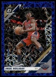 2019-20 Donruss Optic #13 Jrue Holiday Blue Velocity New Orleans Pelicans - Bild 1 von 2
