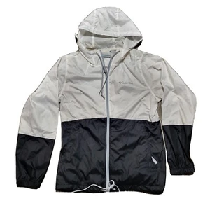 Columbia Color Block Hooded Zip Up Windbreakers Light Weight Jacket Size XS - Picture 1 of 6