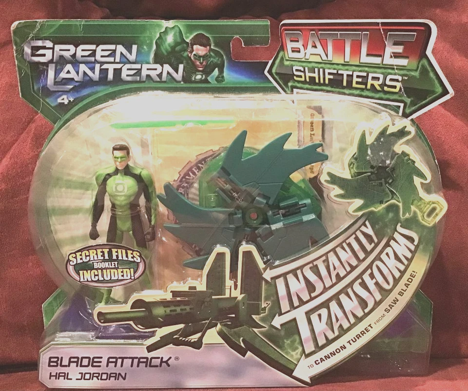 Mattel T7815 Green Lantern Battle Shifters Blade Attack Hal Jordan Figure
