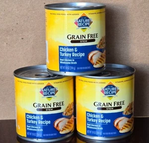 Nature's Recipe Grain Free Stew Chicken and Turkey Recipe (3 packs) - Picture 1 of 1