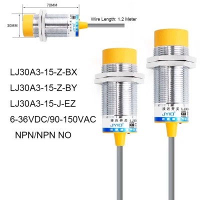 M30 Inductive Proximity Sensor Switch NPN/PNP NO 6-36VDC LJ30A3-15-Z/BX/BY/EZ - Image 1 of 3