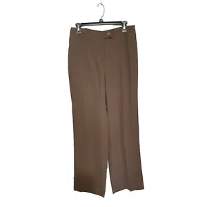 Jaclyn Smith Brown Dress Pants with Pockets Size Small - Picture 1 of 11