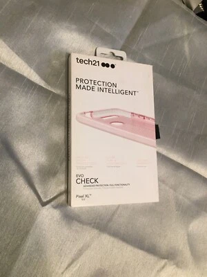 Tech21 Evo Check Case Cover for Google Pixel XL 5.5" Rose Pink NEW - Image 1 of 3