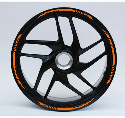⭐Motorrad Felgenaufkleber 17 Zoll GP Felgenrandaufkleber Aufkleber VIELE FARBEN - Bild 1 von 4