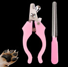 2Set Pet Nail Clipper Scissors with Nail File Pet Dog Cat Nail Toe Claw Clippers