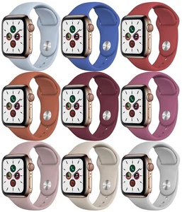 Sport Band Compatible for Apple Watch 38/40mm and 42/44mm for Series 1 2 3 4 5 6 - Photo 1 sur 1