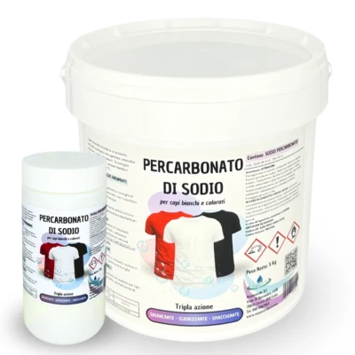 Acquaverde PERCARBONATO di SODIO PURO SMACCHIANTE IGIENIZZANTE SBIANCANTE