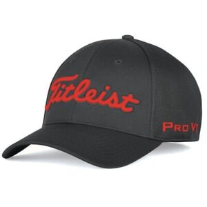 NEW Titleist TOUR SPORTS MESH FITTED Golf Hat Cap, PICK SIZE & COLOR, PRO V1 FJ