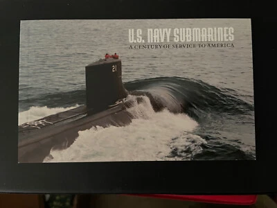 SFSTAMPS US Sc 3373-3377 BK279 2000 NAVY SUBMARINES Booklet 100yr Service Intact - Image 1 of 4