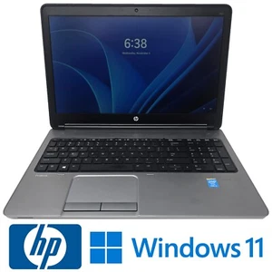HP ProBook 650 Laptop G1 intel 2.5Ghz i5-4200m 8GB Ram 256GB SSD Windows 11-B - Picture 1 of 9