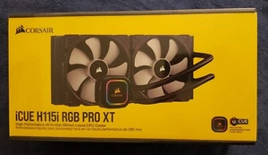 Chłodnica cieczy procesora Corsair iCUE H150i RGB PRO XT 280mm (nowa fabrycznie zapieczętowana) - Zdjęcie 1 z 2
