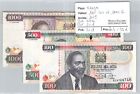 3 Billets Kenya - 100, 500 Et 1000 Sh. 2009 - Pick 48D/50D/51D