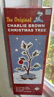 NIB The Original Charlie Brown Christmas Tree 24" Peanuts blanket ornament new
