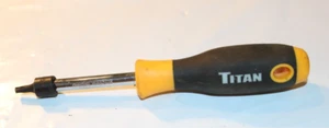 Titan 1/4" Antrieb Schraubendreher Griff mit T25 Torx Steckschlüssel Heim Mechaniker Werkzeug - Bild 1 von 5