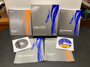 RARE Sony Vegas 7 & DVD Architect - Excellent Condition - Picture 1 of 2