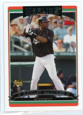 2006 Topps Hanley Ramirez #620 Rookie RC - Image 1 of 2