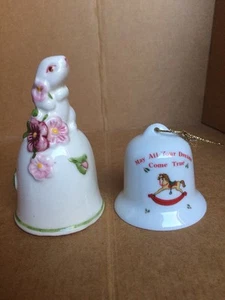 Set Of 2 Avon & Russ Berrie Bells. - Picture 1 of 7