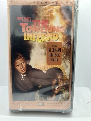 The Towering Inferno Brand New Sealed And Stamped Clamshell Case VHS 1996 - Image 1 of 4