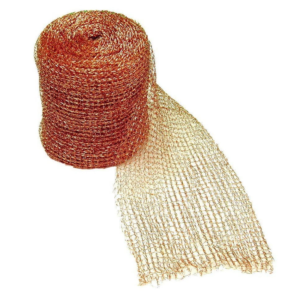 20 Feet Stuf-Fit Copper Mesh For Rat Mouse Bat Rodent Snail Insect Control  - Image 1 of 1