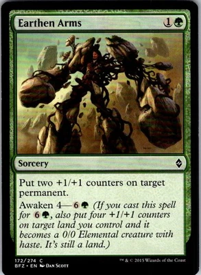 Magic | BFZ | Earthen Arms | 172 | Normal | LP - Image 1 of 2