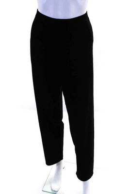 Pantalones deportivos Escada elásticos rojos a rayas pierna recta negros talla mediana para mujer Foto 1 de 4