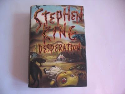 SIGNED Desperation Stephen King Hardcover w DJ Viking 1st Edition 1996 - Image 1 of 4