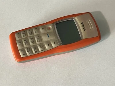Finland Nokia 1100 - 240KB - (Red-Orange) (Unlocked) Gsm Vintage Mobile Phone - Image 1 of 4