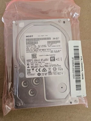 HGST 4TB 3.5" SAS Hard Drive – HUS726040AL5211 – 7200RPM, 128MB Cache - Image 1 of 4