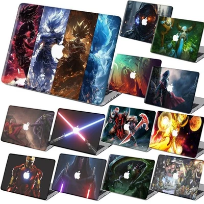 Custom Pattern Rubberized Hard Cut Case Cover For Macbook Air Pro M1 M2 M3 M4 M5 - Image 1 of 4