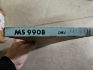 NORS Fel-Pro MS 9908 EXHAUST GSKT For 58-61 Chevy 348 V8 - Picture 1 of 3