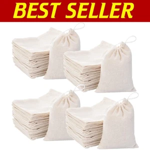 Versatile 3 x 4 Inch Cotton Canvas Bags - 400 Count for Multi-Purpose Use - Picture 1 of 8