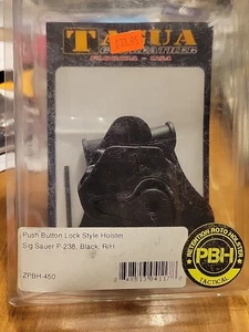 Tagua Push Button Lock Style Holster Sig Sauer P-238 Black Right Hand  ZPBH-450 - Picture 1 of 5