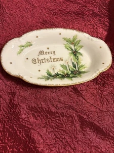 Plato Bon Bon Feliz Navidad Norcrest vintage - Imagen 1 de 6