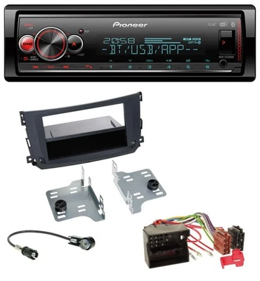 Pioneer Bluetooth USB MP3 DAB Autoradio für Smart ForTwo (451, 2010-2015) - Bild 1 von 4