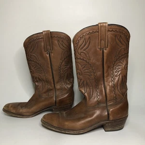 Frye Herren Braun Leder Cowboystiefel, Größe 13 D - Bild 1 von 10