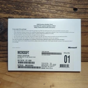 Microsoft Windows 7 Home Premium SP1 64 Bit DVD English Brand New w/ Key Sealed - Picture 1 of 6
