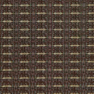 Panno griglia altoparlante 36" tessuto bordeaux/beige righe cortile - Foto 1 di 1
