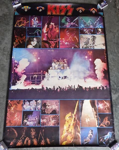 🔥Vintage 1976 KISS Alive! Aucoin Subway Poster Jumbo Boutwell - Picture 1 of 5