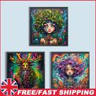 5D DIY Full Round Drill Diamond Painting Abstract Nature Man Kit Home Decoration