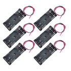  6 Pcs Battery Holder for Circuit Building Small Electronics Case